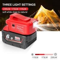 Adaptador Para Batería Milwaukee M18 18V a Cargador Rápido USB PD 22.5W QC 3.0 Para Linterna Y DIY DC12V3A Accesorio De Herramienta Eléctrica - details 1