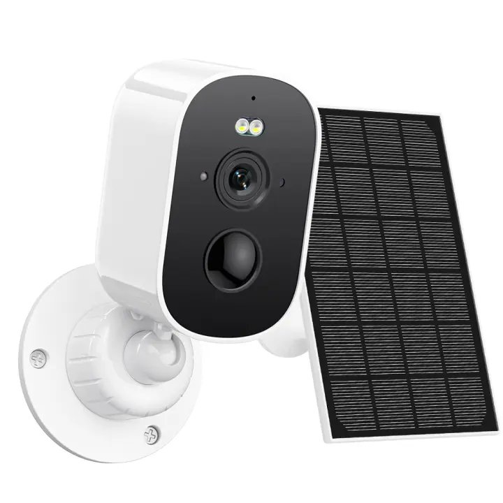 Cámara De Seguridad Exterior Inalámbrica 4MP WIFI Con Panel Solar Batería De 4800mAh Detecta Humanos Tiempo De Soporte Cámara IP De Vigilancia - 1