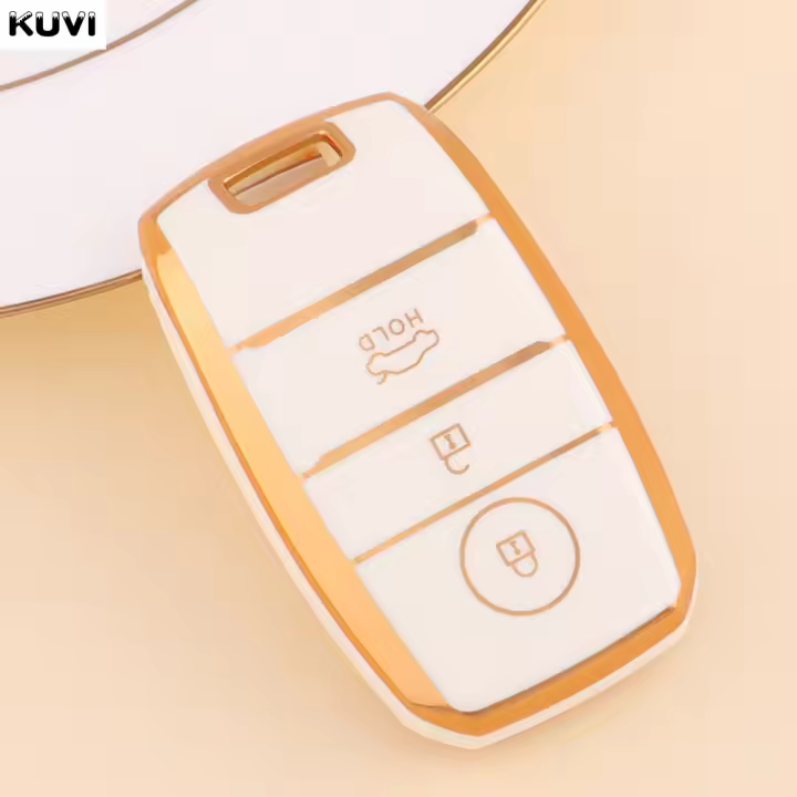 Funda De Llave De Coche TPU Para KIA Sportage Cerato Optima K2 K3 K4 K5 RIO Picanto Soul Sorento Sedona 3 4 Botones Cubierta De Carcasa Fob - 1