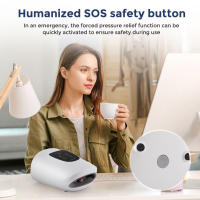 Masajeador Eléctrico Para Mano 3 Modos Airbag Compresión De Aire Vibración Masajeador Caliente Para Aliviar La Fatiga De Los Dedos Y Palma - details 7