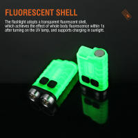 Linterna EDC V3 Lanzador De Luz Portátil Super Brillante 900 Lumens Con Cargador USB Tipo-C Luz De Emergencia Para Camping Y Trabajo - details 7