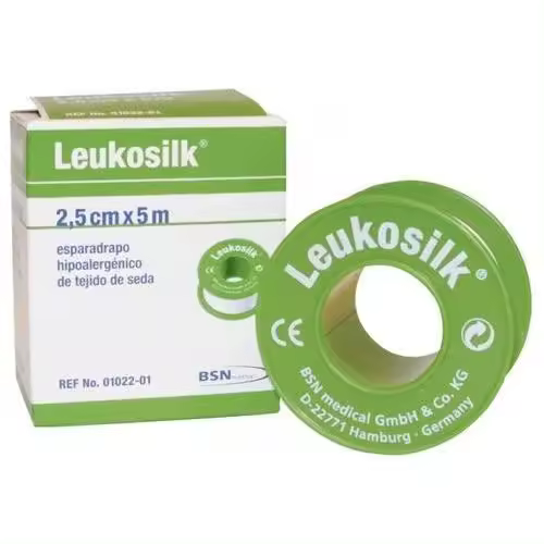 Leukosilk Esparadrapo Hipoalérgico 1U - 1
