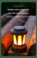 Lámpara De Camping Portátil LED Con Modos De Iluminación Frío Y Caliente 3 Modos De Iluminación Luz De Campamento Para Excursionismo Escalada Y Acampar En Tienda - details 5
