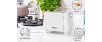 Tostador Tristar BR-1009 – 650W, 2 Ranuras, Función Relleno, 6 Niveles de Tostado + Rejilla para Panecillos – Blanco Metalizado (Clase A) - details 5