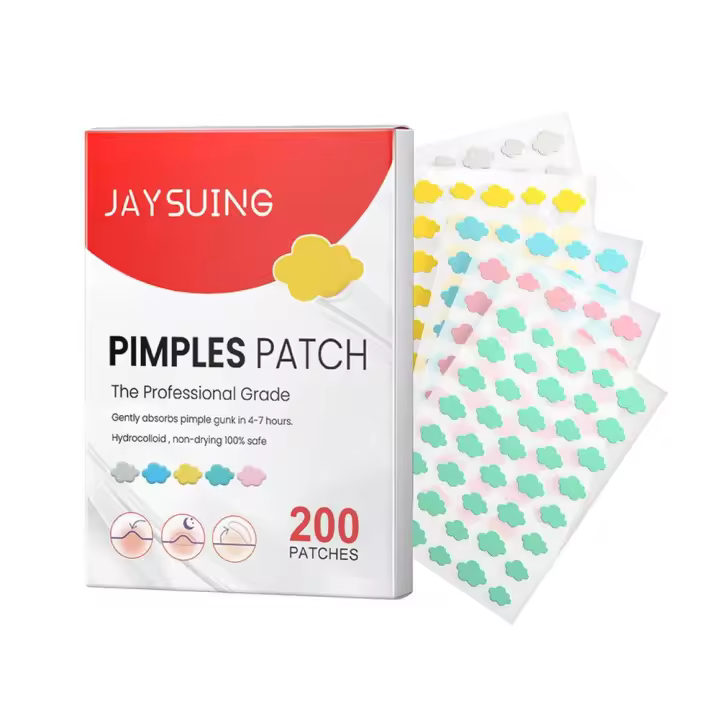 200pcs Parches De Estrella Para Acné Invisibles Eliminador De Manchas De La Piel Hidratante Y Aclarador Para El Rostro Herramientas De Belleza Y Cuidado De La Piel - 1