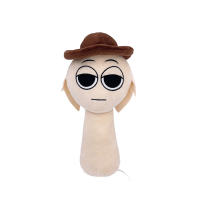 Juguete De Peluche Sprunki 20CM Juego De Cartón Unisex Suave Almohada De Animal Regalo Para Niños Y Adultos Fans De Navidad - details 0