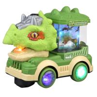 Coche De Dinosaurio Eléctrico Con Luz Y Música Sprayer Triceratops Tyrannosaurus Rex Juguete Para Niños Y Niñas Edad Recomendada 4-12 Años - details 5