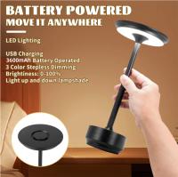 Lámpara De Escritorio LED Recargable USB Luz Sin Dimmer Estilo Moderno Material Aluminio Para Lectura Y Decoración De Habitación - details 7