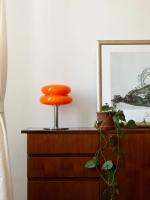 Lámpara De Mesa De Huevo De Vidrio Diseñador Italiano LED Para Dormitorio Luz Nocturna Moderna Minimalista Decorativa Para Hogar Y Escritorio - details 1