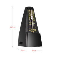 Metronomo Mecánico Universal Estándar Para Guitarra Violín Piano Bajo Y Batería Material ABS Herramienta De Práctica Musical - details 1
