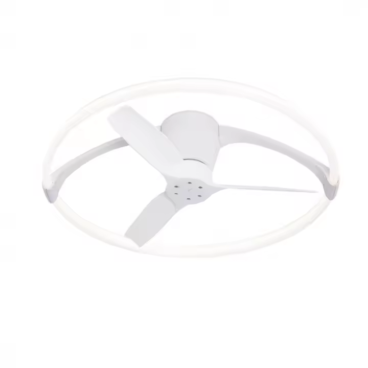 MANTRA ILUMINACION MANTRA - Ventilador de Techo Nepal Mini LED con Luz Blanca - Potencia LED de 55W - 1