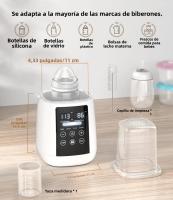 Calentador Y Esterilizador De Botellas Para Bebé 6-en-1 Control De Temperatura Preciso Calentador De Leche Materna Multifuncional 24 Horas - details 5