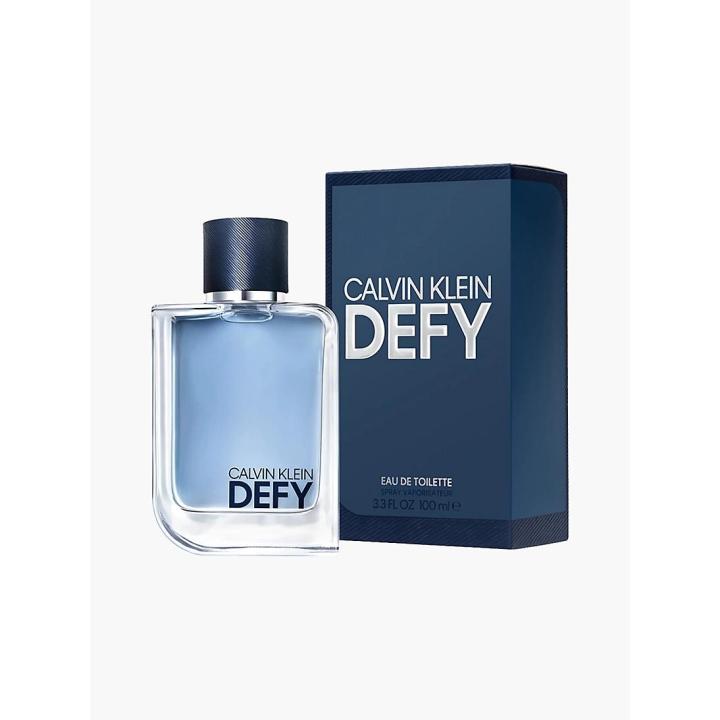CALVIN KLEIN - Eau de toilette DEFY EDT 100 ml para hombre con fragancia moderna y duradera, notas cítricas y amaderadas — oferta en Miravia