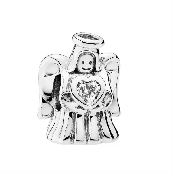 Pandora Abaloriales Mujer Plata - 792010CZ, Viene con El embalaje de Caja de Giunte original. - 1