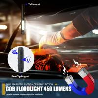 Linterna LED Multifuncional 4 En 1 Super Brillante 365nm UV Cargable Por USB Con Imán En La Punta Y COB Farol Torcha - details 15