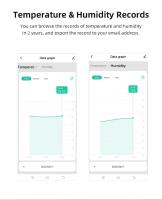 Sensor De Temperatura Y Humedad Zigbee 3.0 Tuya Con Control Remoto Por App Para Hogar Inteligente Compatible Con Yandex Alexa - details 5