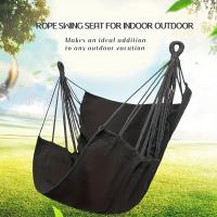 Silla De Hamaca De Tela Individual Con Base Antideslizante Y Bolsa De Almacenamiento Ideal Para Dormitorios Y Relajación - details 0