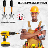 Juego De Brocas De Tornillo Magnético Y Adaptador De Allen S2 Acero 24/12pcs Cabeza Hexagonal Herramienta De Reparación Con Taladro De Ancilto - details 3