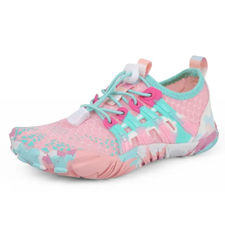 Zapatillas De Agua Para Niños 2024 Coloridas Antideslizantes Talla 26-38 Deportivas De Playa Suela De Goma Transpirables Para Hombres Y Mujeres - 1