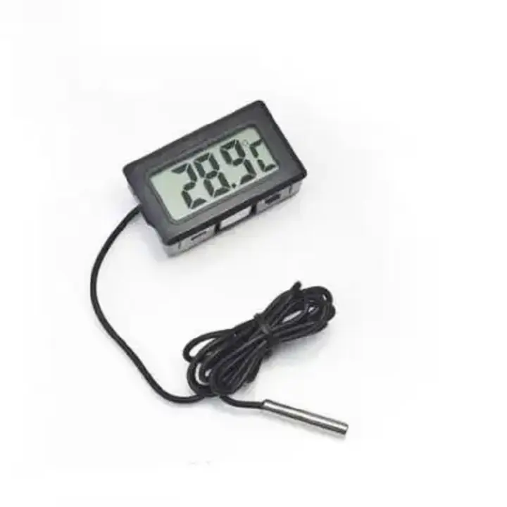 Termómetro Digital Para Bañera Y Nevera Con Sensor Impermeable Y Pantalla De Display Electrónico Medidor De Temperatura Para El Hogar - 1