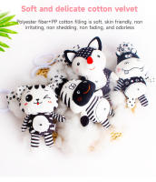 Juguete Colgante Para Bebé Nuevo Con Alto Contraste Negro Y Blanco Mocion De Campanas Suave De Peluche Rattle Educativo Para Infantes De 0 a 12 Meses - details 9