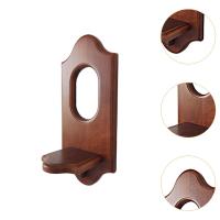 Espejo De Pared Con Soporte Para Vela Para Chimenea Entrada Dormitorio Marco De Madera Decorativo Para Sala De Estar Estilo Rústico - details 4