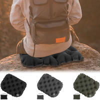 Cojín Inflable Para Silla De Camping Al Aire Libre Viajes Plegable Con Bolsa De Almacenamiento Cojín De Massaje Para Adultos Forma Rectangular - details 0
