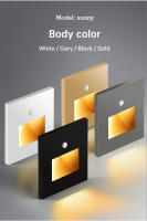 Lámpara De Pared Revestida LED Con Sensor PIR Para Pasillos Escaleras Y Estepes Iluminación Moderna Interior Para El Hogar Incluye Bombillas - details 5