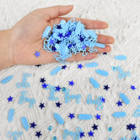 Confeti Azul Y Rosa Para Baño De La Madre Decoraciones DIY Para Fiesta De Cumpleaños De Bebé Niño Y Niña Descubrimiento Del Género Paquete De 15g - details 4