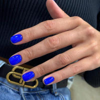 24p Uñas Postizas Cortas De Color Sólido Diseño Elegante Falsas Uñas Artificiales Full Coverage Desmontables Uñas Press on Acrílicas Para Mujeres Y Profesionales - details 7