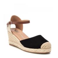 XTI 140746 06 Alpargatas de mujer 35717 25V VALENCIANA CORREITA ANTE NEGRO - details 2