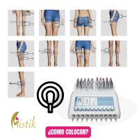 MISTIK  Maquina Electroestimulador EMS 10 Canales Profesional Estimulación Muscular Reafirmante Tonificación Corporal Abdominal Glúteos Brazos Piernas Terapia Física Reducción Grasa Anticelulitis Fortalecimiento Muscular Cuerpo Mistik Beauty Madrid - details 7