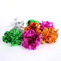 Juguete Para Gatos Bolas De Foil Crinkle Mylar Sonido De Rasguño Papel Ruidoso Juguetes Para Mascotas Productos Para Gatos - details 3