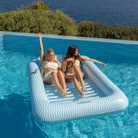 Flamingueo Colchoneta Piscina Flotadores Piscina Colchoneta Playa Hinchables Para Piscina Flotador Gigante Piscina Hinchable 205 x 140 x 38 cm - details 1