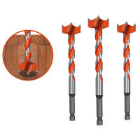 Broca De Trazado De Agujeros Para Madera Con Mango Hexagonal Y Punta De Aluminio 1PC Herramienta De Carpintería Extensa Para Aberturas De Puertas Y Tablas - details 0