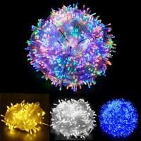 Guirnalda De Navidad LED Con Enchufe EU 10/20M Para Árbol De Navidad Fiesta Bodas Año Nuevo Luces De Fiestas Exterior - details 2