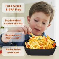 Juego de accesorios para freidora de aire, accesorio multifuncional para baño maría, con parrilla de doble capa de acero inoxidable de 7,9*5,3 pulgadas y rejilla para vapor, adecuado para uso doméstico - details 11