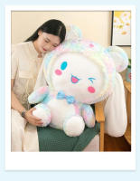 Muñeco De Peluche Grande Sanrio Kawaii Cinnamoroll Perro Cojín Almohada Animado De Dibujos Animados Regalo De Cumpleaños Para Niños Material Suave Y Seguro - details 1