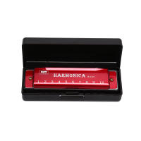 Harmonica De 10 Agujeros Organ Puzzle Instrumento Musical Para Principiantes Caja De Resina Material De Cobre Phosphor Bronce - details 7