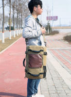 Mochila Multifuncional De Viaje Rugzak Para Hombres Bolsa De Escuela De Estudiante De Algodón 4 Colores Mochila Casual De 20-35 Litros - details 22