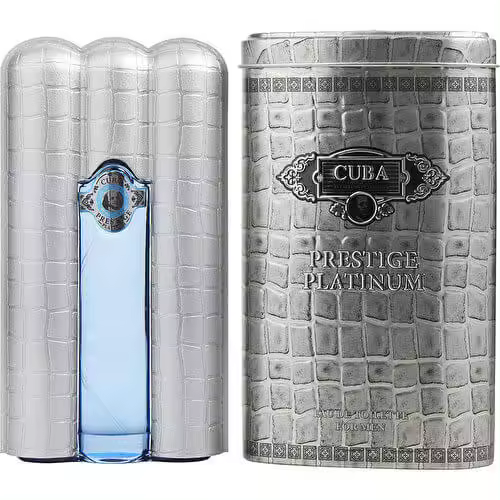 Cuba Paris Prestige Platinum Eau de Toilette 90ml Vaporizador para Hombre - 1