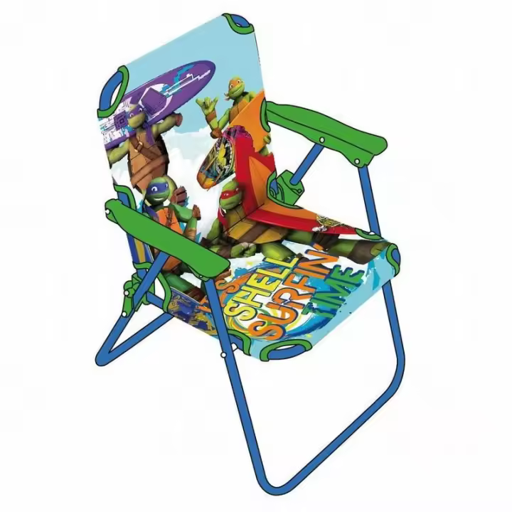 Silla infantil plegable Tortugas Ninja 38 x 32 x 53 cm - 1