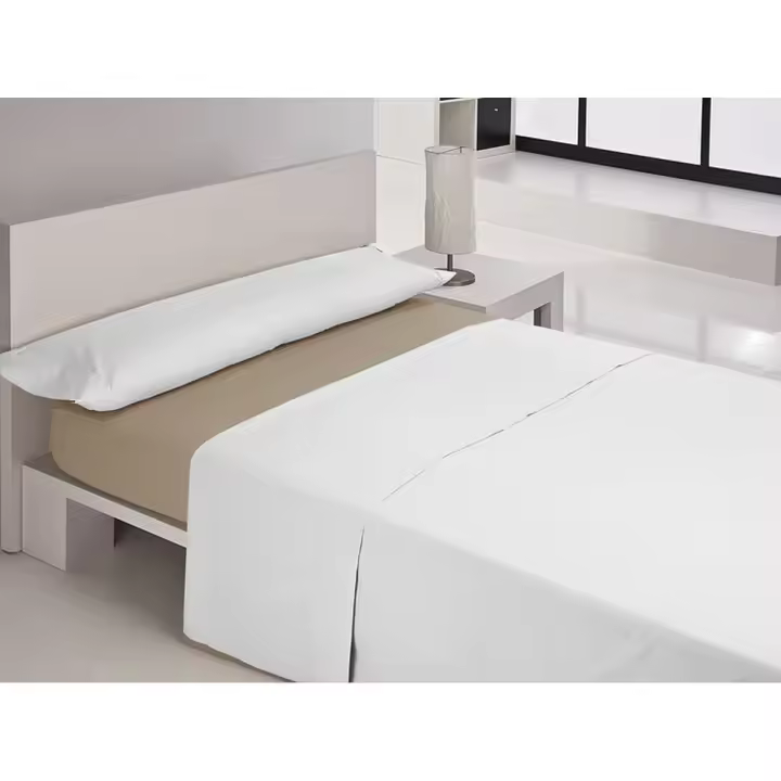 Sábana Bajera Ajustable Happy Home Mix Colors Tierra 80x200 + 30 cm - Duradera y Elegante para tu Cama - 1