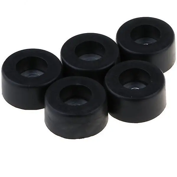 2x5 piezas 38x19mm gabinete amplificador altavoz aislamiento pies de goma almohadillas base - 1