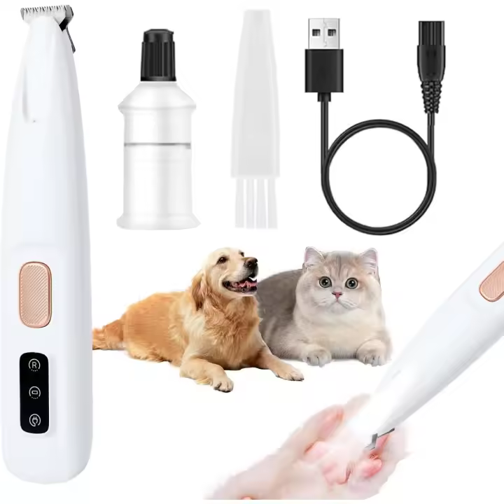 Recortador de Garras para Perros, recortador de Garras Eléctrico, recortador de Garras para mascotas con Luz LED - 1