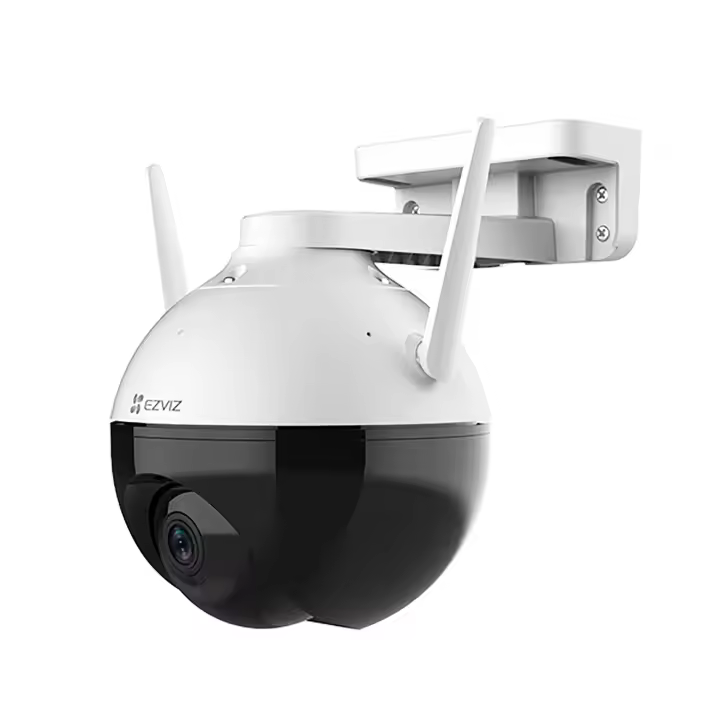 Ezviz cámara de vigilancia C8C, exterior, fullHD 1080P, visión nocturna color, Wi-Fi, blanco - 1