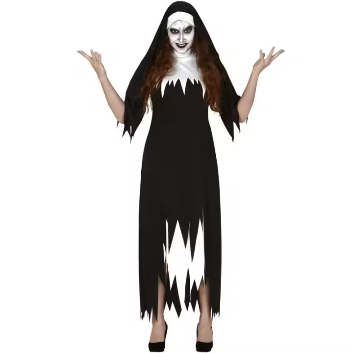 Disfraz de Monja Valak para mujer Guirca - 1