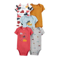 Ropa para niños, novedad de verano, mono triangular de manga corta para bebés, ropa para gatear, mono de bebé de cinco piezas - details 30