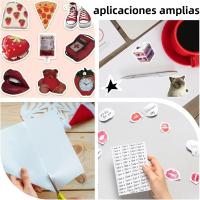 20PCS Papel Vellum Impresible A4 Adhesivo Acetato Translúcido Para Impresora Laser Etiquetas De Diario En Oficina Papel De Papel - details 5