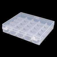 Organizador De Bobines Vacíos Para Máquina De Coser 25/36 Bobines Caja De Almacenamiento Para Herramientas De Costura Y Bordado - details 8